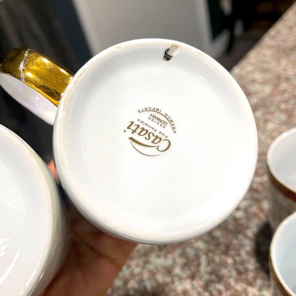 6 pc Fine Porcelain cups, designed in Germany - Picture 7 of 8